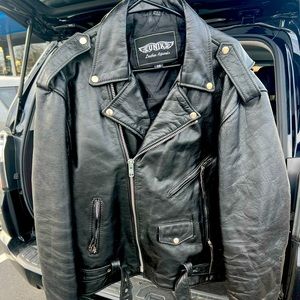 Awesome punk rock motorcycle jacket!
